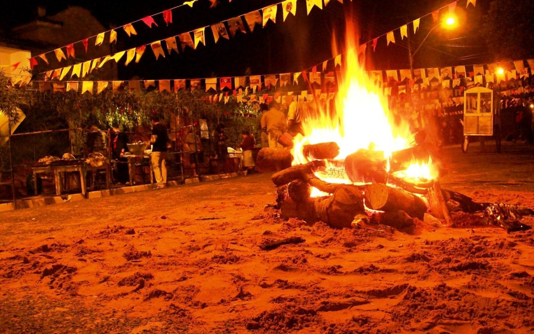 A típica Festa Junina brasileira